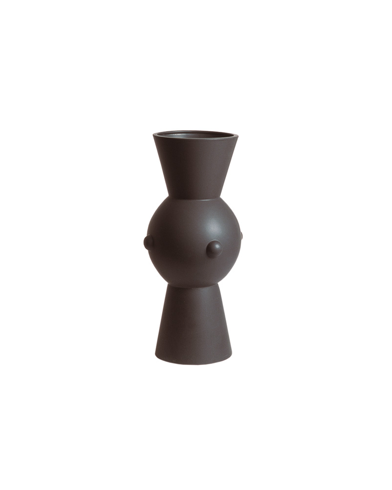 Vase MARLY noir 
